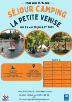 Lire la suite à propos de l’article SEJOUR HUB ETE 2023 PETITE VENISE