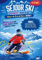 Lire la suite à propos de l’article 2026 SEJOUR SKI 9/15 ANS